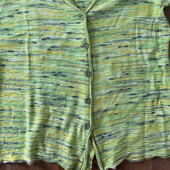 Vintage Escada Button Up Blouse - Picture 5 of 9